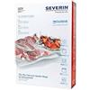 Severin ZB 3619, Sacchetti con Zip per sottovuoto, 5 pz 19 x 22 cm, 10 pz 27 x 2