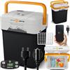 Frigo Portatile Elettrico 12V 230V Frigorifero per Auto Camper 22,9L Porta USB