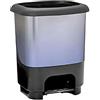 GREAT PLASTIC Pattumiera in plastica, Blu, Piccola