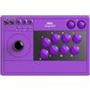 8Bitdo Arcade Stick for Switch/Switch 2 & Windows PC, Wireless Bluetooth, 2.4G Adapter & Wired USB-C Arcade Fight Stick, Dynamic Button Layout, Macro Buttons, Turbo Functionality - Purple