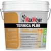 MAXMEYER Termica Plus, Pittura Termica Anticondensa per Interni, Azione Antimuffa Certificata, Bianco, 5 Litri