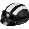 Harley Casco vintage in pelle scamosciata da uomo e da donna, casco leggero da bici ...