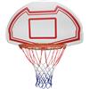 Set tabellone da basket con cerchio e rete MASTER 90 x 60 cm