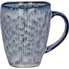 Broste Copenhagen Tasse mit Henkel Nordic Sea, Keramik Graublau