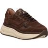 JANET&JANET - Sneakers marrone in camoscio