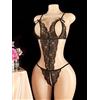 Desirnoir Body Pizzo Sexy Donna con Aperture Lingerie Intimo Trasparente Taglia Unica