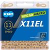 KMC X11EL Ti-N Gold Waxed 118L chain