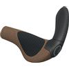 Ergon GP4 EVO - Manopole per bicicletta con manubrio integrato, Biokork, L