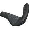 Ergon GP4 EVO - Manopole per bicicletta con estremità manubrio integrate, taglia