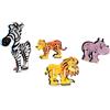 LG-Imports 3D-Puzzle Löwe Junior 10,5 cm Karton gelb 7-teilig
