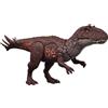 Mattel Jurassic World - Metriacanthosaurus Ruggito Selvaggio, dinosauro snodato