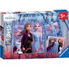 Ravensburger - Puzzles Disney Frozen 2 Confezioni Da 3 Puzzle Bambini 5 Anni O