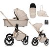 Muuvo Quick Boho wózek wielofunkcyjny 2w1 Beige