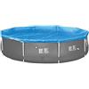 Avenli 16125 - Copertura Piscine Tonde con Struttura di Diametro 300 cm, Blu