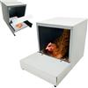 Selepoint NIDO IN LAMIERA PER GALLINE OVAIOLE CON CASSETTO RACCOGLI UOVA 31X47X33H CM