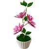 Fiori finti per magnolia leggeri intenso altezza 23 cm