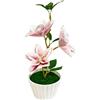 Fiori finti per magnolia leggeri intenso altezza 23 cm