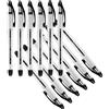 ‎Vow Europe plc Q-Connect Delta Ballpoint Pen Medium Black (12 Pack) 1 Black
