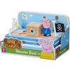Hasbro Peppa Pig - Barca in Legno Giocattolo (Wooden Boat con Personaggio George)