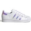 Adidas Superstar Donna ragazza 35 36 37 38 39 scarpe bianco rosa Junior FV3139