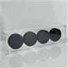 Display puck Hockey Case Acrilico STURDY Collector Transparent Storage Box