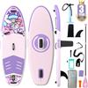 niphean Tavola SUP Gonfiabile Paddle Board Pagaia Pinna Accessori Sport Mare Surf Kayak