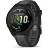 Garmin Forerunner 165, Smartwatch per la corsa, 43mm, GPS, Cardio, VO2max, Report mattutino, HRV Status, Training Readiness, Pay (Mist Grey & Whitestone) (Ricondizionato)