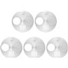 5x Metallo Bee Hive Box Porta Disco Anti Fuga Rotante Protettivo Porta