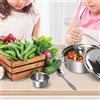 Set di giocattoli da cucina per bambini, regalo di pentole finte, coordinazione