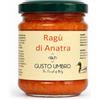GustoUmbro RAGÙ di ANATRA 180gr - SUGO con POMODORO ITALIANO in OLIO EVO - PRONTO per PASTA