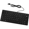 Tastiera Mini USB Cablata Tastiera Mute A 78 Tasti Multimediale Per