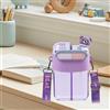 Borraccia per Bambini con Tracolla Regolabile, Portatile E Graziosa, 780 Ml.