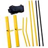 Mini Pickleball Net Setup Quick Rimbalder 4ft per Il Tennis Interno All'aperto