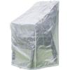 TELO PROTETTIVO PER SEDIE IMPILABILI TRASPARENTE RESISTENTE ALL'ACQUA E UV 79262