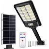 FARO Faretto Solare LED 1500W Esterno con Pannello Solare Telecomando e Sensore