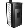 Megashopitalia Stufa a Pellet 12.8kW Canalizzabile Ventilata Atene Riscaldamento 150mq