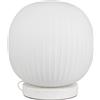 OSRAM DECOR Glass Lantern Table lamp E27, 310mm, White, Marble/Metal/Glass, Text