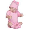 26cm bella bambola di silicone infantile realistico morbido silicone in vestiti