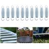 10x Solido Trampolino Molle di Ricambio 10/11.6/14/16.5/8.8cm Primavera Hardware
