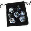 Set di dadi poliedrici D4-D20 Giocattoli per feste per giochi di ruolo MTG