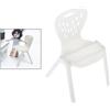 Carino in Miniatura Sedia di Plastica, Scala 1:10 Accessori Casa Delle Bambole