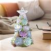 Mini piante succulente finte per alberi di Natale per bomboniere da tavolo
