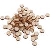 Dischi rotondi in legno non rifiniti per scrapbooking, 50 pezzi/set, 30 mm