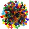 Mosaico multicolore da 160 g, tessere trasparenti, mosaico geometrico per opere