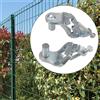 2 pezzi T POST POST CARA CONTENE PINS GATE a T POSSIMENTE GATES GATES
