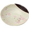 Pattinatore Piatto profondo in ceramica Skater Sanrio Hello Kitty Sakura Mino Ware 21 cm ...