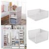 Organizzatore modulare per armadi con ripiani a cubo