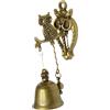 Campanello D'ingresso per Negozio, Campanello Retrò Antico con Statuetta di