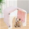 Guinea Hideout Piccola Animal Hide Shelter Scheda staccabile Acrilico Accoglie e