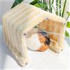 Guinea Hideout Piccola Animal Hide Shelter Scheda staccabile Acrilico Accoglie e